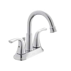 Bettine 4 in. Centerset 2-Handle High-Arc Bathroom Faucet in Chrome