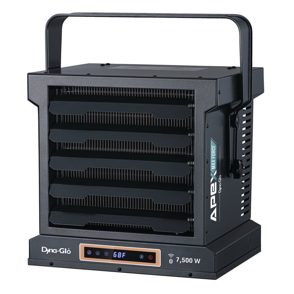 High CFM Digital 7,500-Watt Electric Garage Heater with WIFI & Bluetooth price history on PriceWatchPro