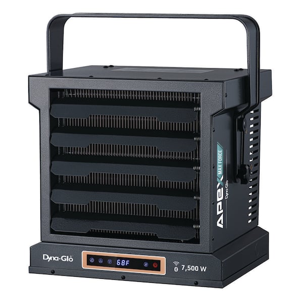 High CFM Digital 7,500-Watt Electric Garage Heater with WIFI & Bluetooth