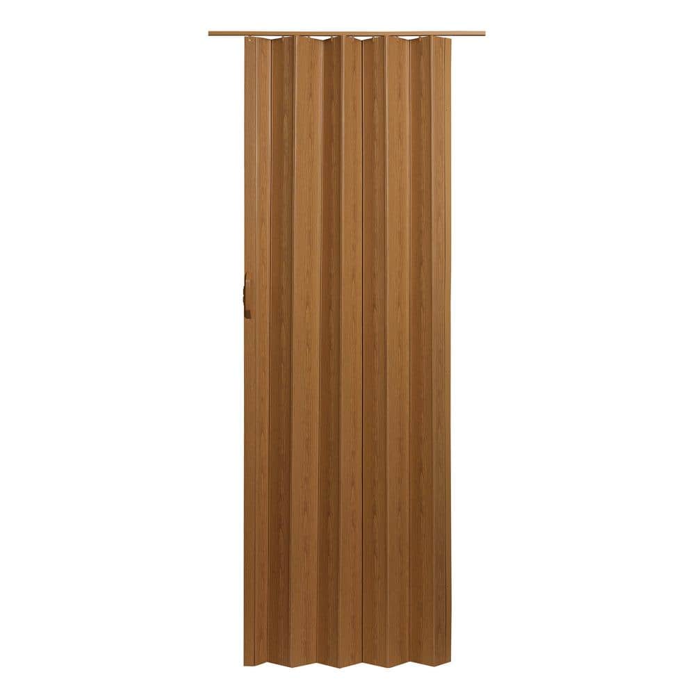 Spectrum Via 48 in. x 96 in. Fruitwood Vinyl Accordion Door with