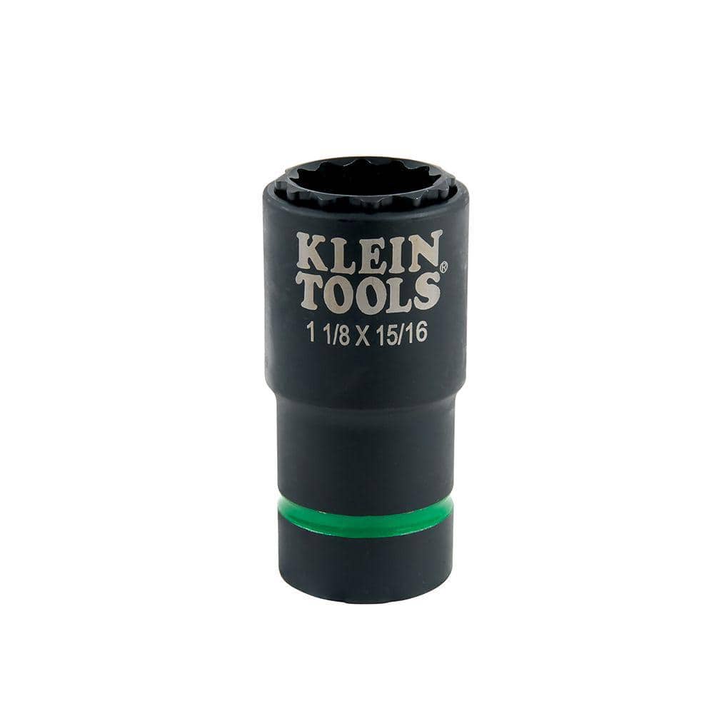2-in-1 Impact Socket, 12-Point, 1-1/8 and 15/16-Inch price history on PriceWatchPro