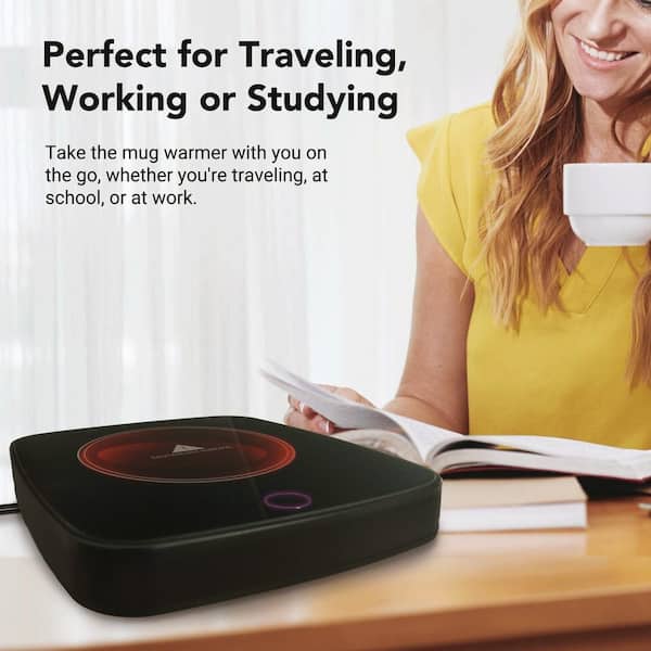Coffee Mug Warmer, Electric Coffee Warmer for Desk with 3 Temperature  Settings WHK2918 - The Home Depot