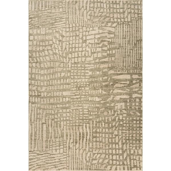 Thalira Modern Animal Print Area Tan 5 ft. x 8 ft. Indoor Area Rug
