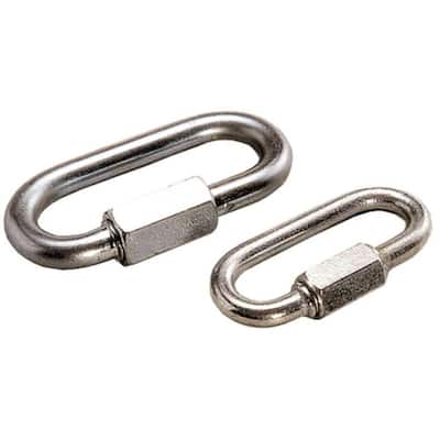5/16 in. Safety Chain Clip Quick Links (2-Pack)