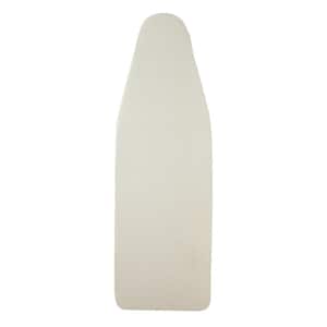Natural Colored Replacement Ironing Board Cover and Pad for Cabinet Floor Standing Ironing Board