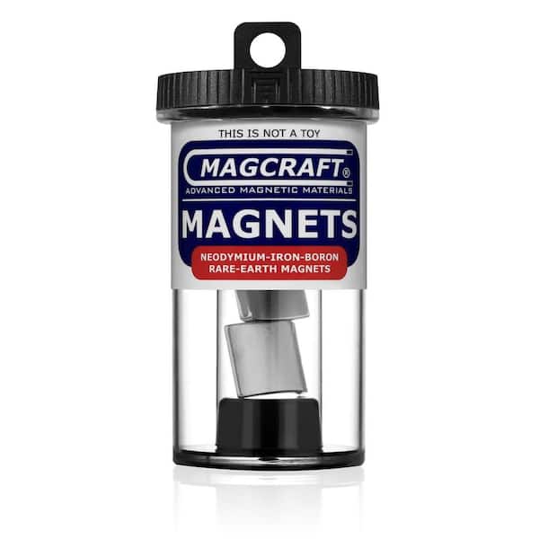 Magcraft Rare Earth 3/4 in. x 5/8 in. x 90 Degree by 3/4 in. S Arc Magnet (2-Pack)