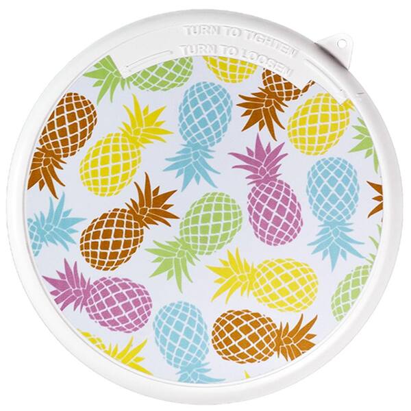 CreekKooler 15 Qt. Pineapple Print Insulated Floating Cooler Lid (Lid Only)