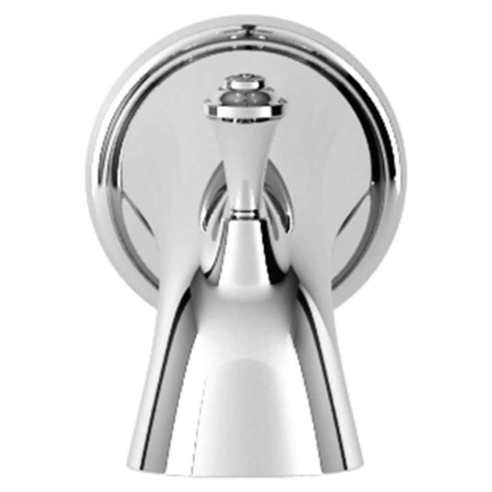 Polished Chrome Wall Mounted Diverter Tub Spout