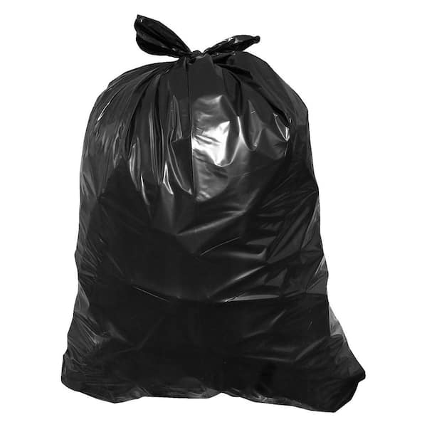 100% Compostable Drawstring Black Plastic Trash Bag Large Capacity - China  Big Garbage Bag and Trash Bag price