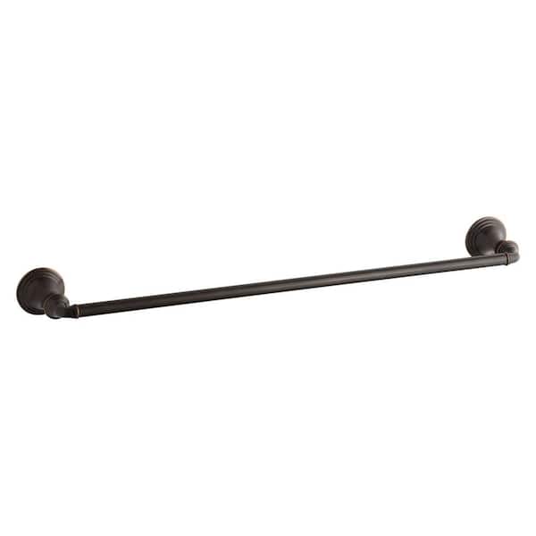 Devonshire 3-Piece Hardware Bundle with Towel Bar, Towel Ring and Toilet Paper Holder in Oil Rubbed Bronze