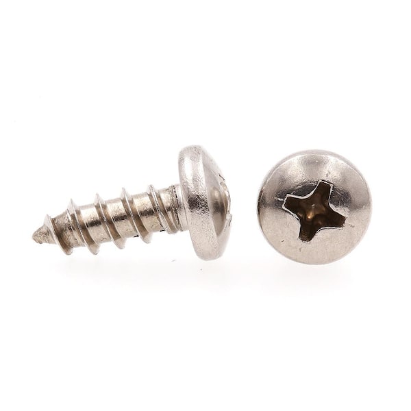 AISI 316 Stainless Steel #10 X 1/2 Truss Phillips Drive TypeA 175 pcs Self-Tapping Sheet Metal Screws AISI 316 Stainless Steel #10 X 1/2 Truss Phillips Drive TypeA 175 pcs Self-Tapping Sheet Metal Screws