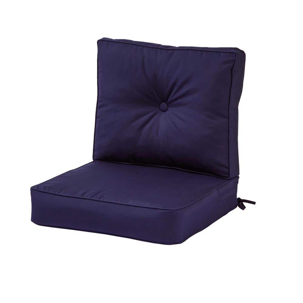 Replacement Chair Cushion - Blue/ Orange/Coral/ Multi, Size Boxed, Sunbrella | The Company Store