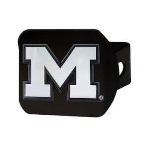 NCAA University of Michigan Class III Black Hitch Cover with Chrome Emblem