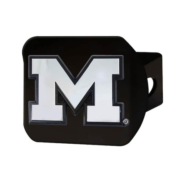 FANMATS NCAA University of Michigan Class III Black Hitch Cover