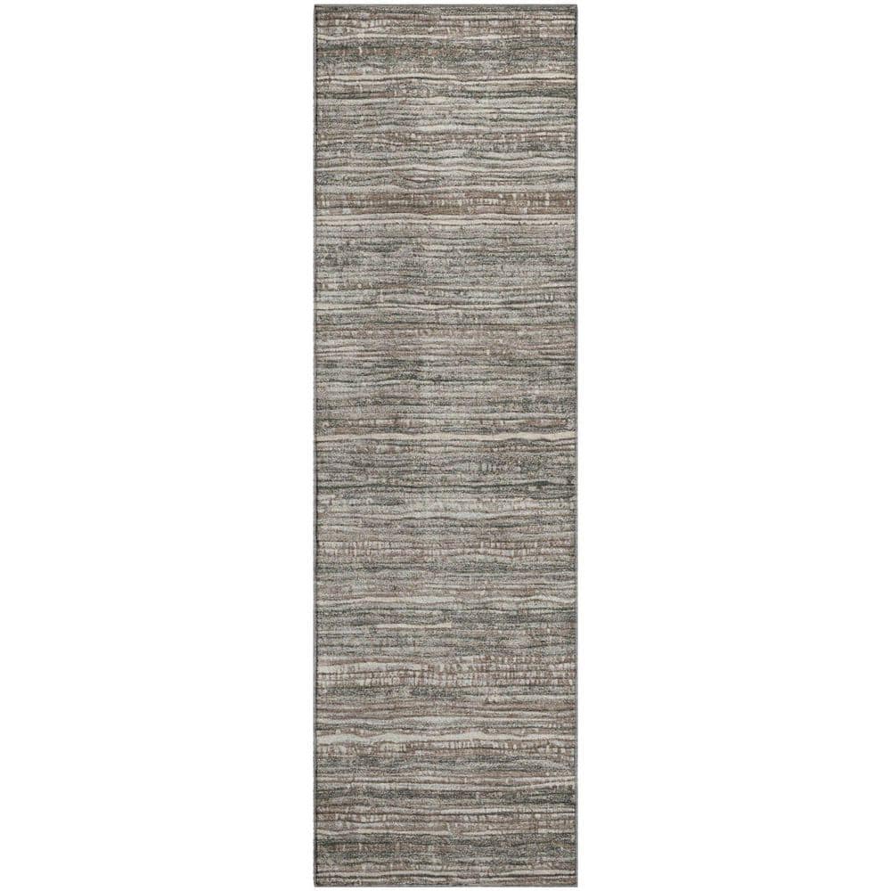Mayfield Premium Machine Washable Abstract AMF1846 Beige 2 ft. 3 in. x 7 ft. 6 in. Runner Rug price history on PriceWatchPro
