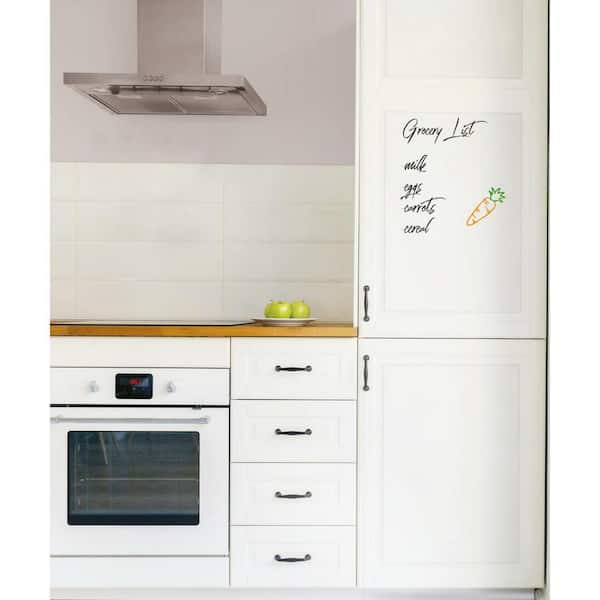 RoomMates RMK11676WP Dry Erase | Whiteboard Peel and Stick Wallpaper