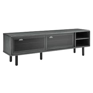 Kurtis 60 in. TV Stand in Charcoal