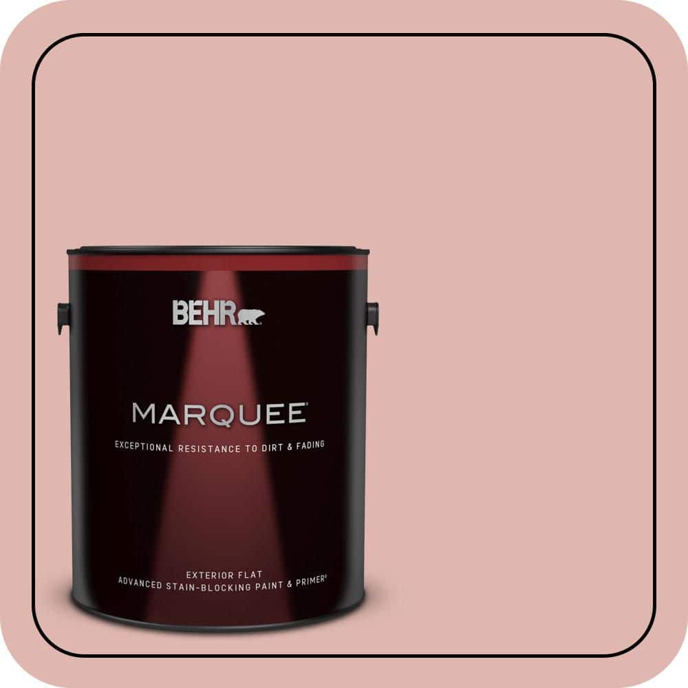 1 gal. #S160-2 Pink Quartz Flat Exterior Paint & Primer price history on PriceWatchPro