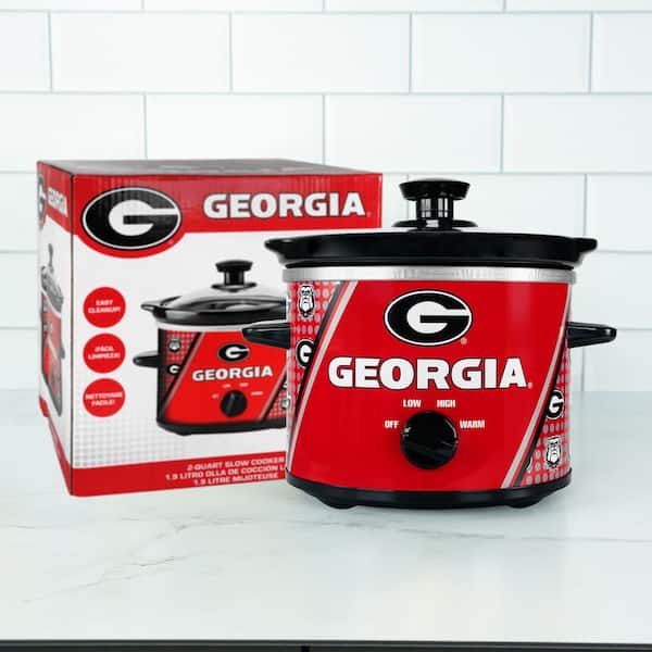 Uncanny Brands 2 qt. Georgia Bulldogs Red Slow Cooker SC2-FER-UGA