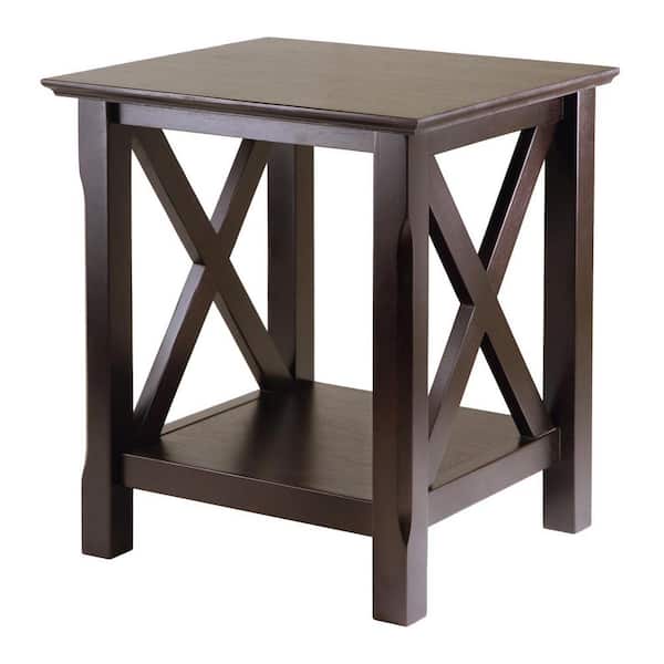 WINSOME WOOD Xola Cappuccino End Table