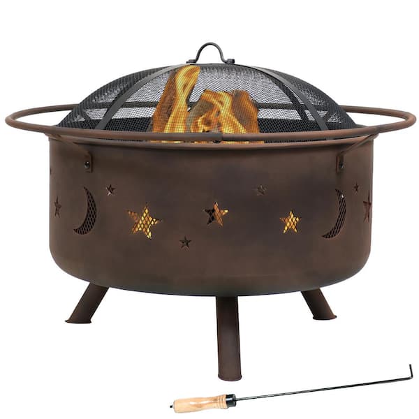 BRAND NEW WildFire Collapsible Steel Garden Fire Pit Box BBQ Scottish Design