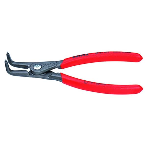 KNIPEX 5-1/4 in. 90 Degree Angled External Precision Circlip Pliers