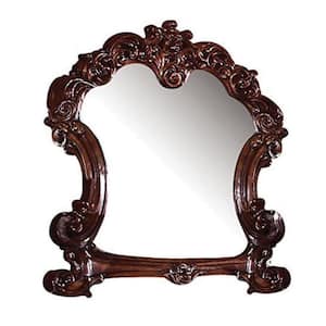 47 in. W x 45 in. H Wood Dark Brown Wood Dresser Mirror