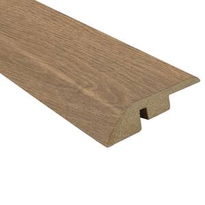 Ethereal 0.4 in. Thick x 1.77 in. Width x 94.5 in. Length Screw Down or Grip Strip Embossed Wood Look Laminate Reducer