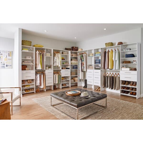 Closetmaid Style White Shelf Kit For, Closetmaid Replacement Shelves