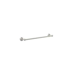 Waverly Place Collection 24 in. Back to Back Shower Door Towel Bar in Polished Nickel