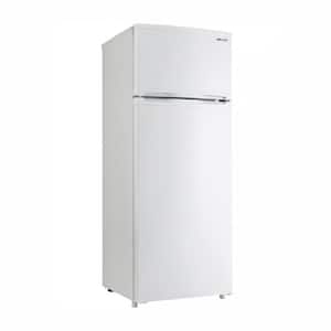 7.1 cu. ft. Freestanding Standard Top Freezer Refrigerator in White
