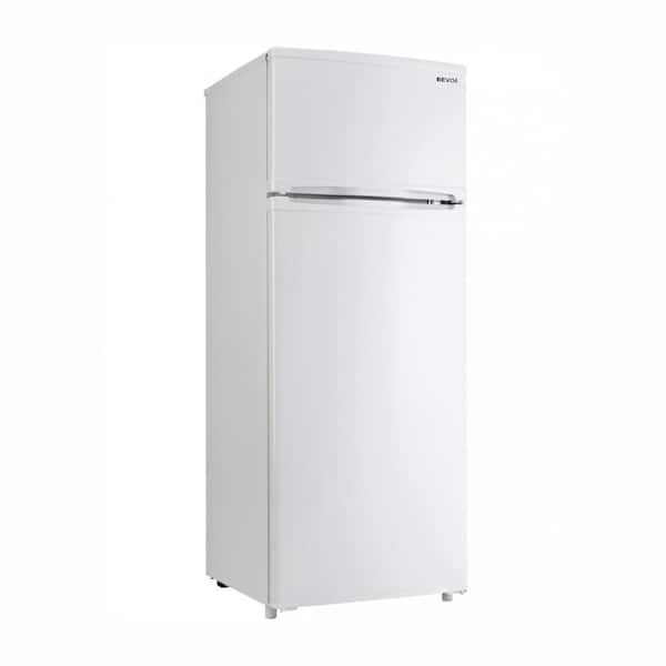 7.3 cu. ft. Freestanding Counter Depth Top Freezer Refrigerator in White