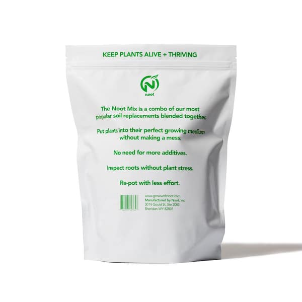 NOOT 4.8 qt. Organic Soilless Indoor Plant Potting Mix Coconut Chips, Coco  Coir, Perlite Soaked with Plant Food .10 .15 .12 THE-MIX - The Home Depot