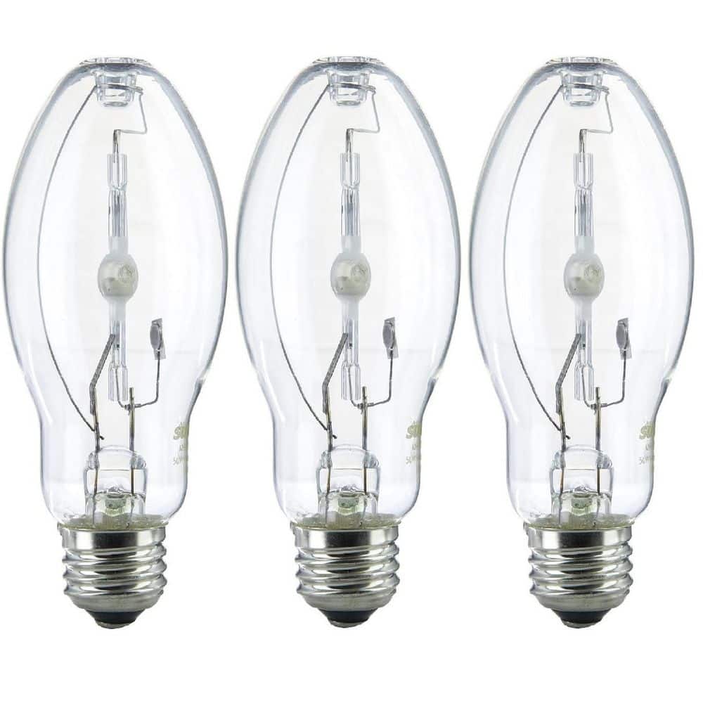 150-Watt ED17 Shape Clear Metal Halide E26 Medium Base HID Light Bulb (3-Pack) price history on PriceWatchPro