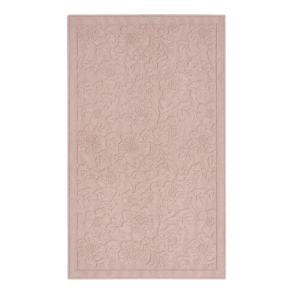 Rosemoor Pink 3 ft. X 5 ft. Floral Machine Washable Accent Rug price history on PriceWatchPro