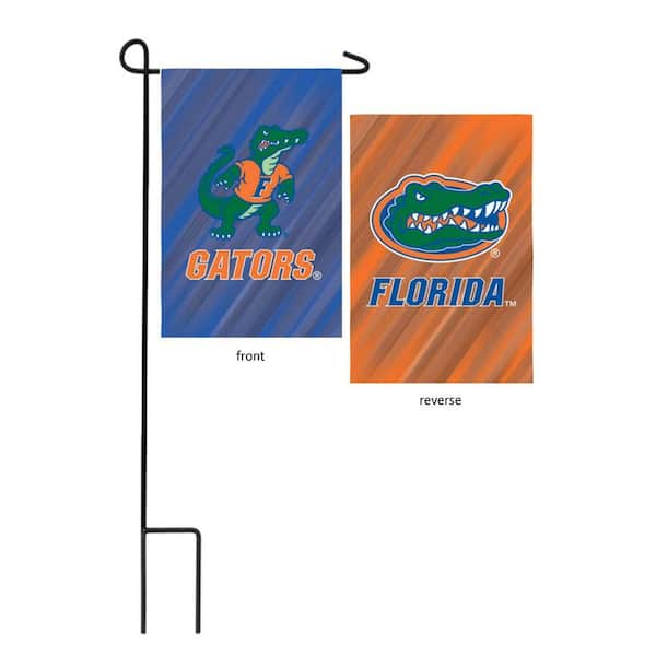 1 ft. x 1-1/2 ft. University of Florida 2-Sided Garden Flag with 3-2/3 ft. Metal Flagpole