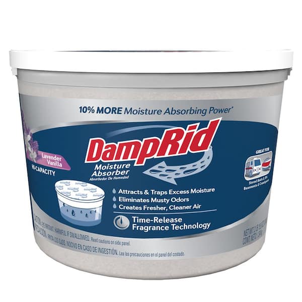 DampRid Hi-Capacity Moisture Absorber &ndash; Lavender Vanilla &ndash; 2LB 15.5OZ