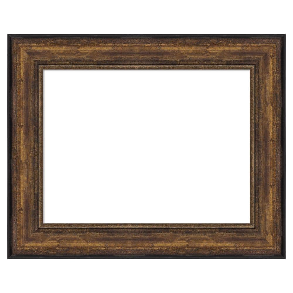 Ballroom Bronze 32 in. x 26 in. Polystyrene Framed Dry Erase Magnetic Memo Board