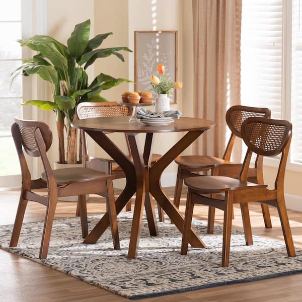 Baxton studio 5 piece dining set hotsell