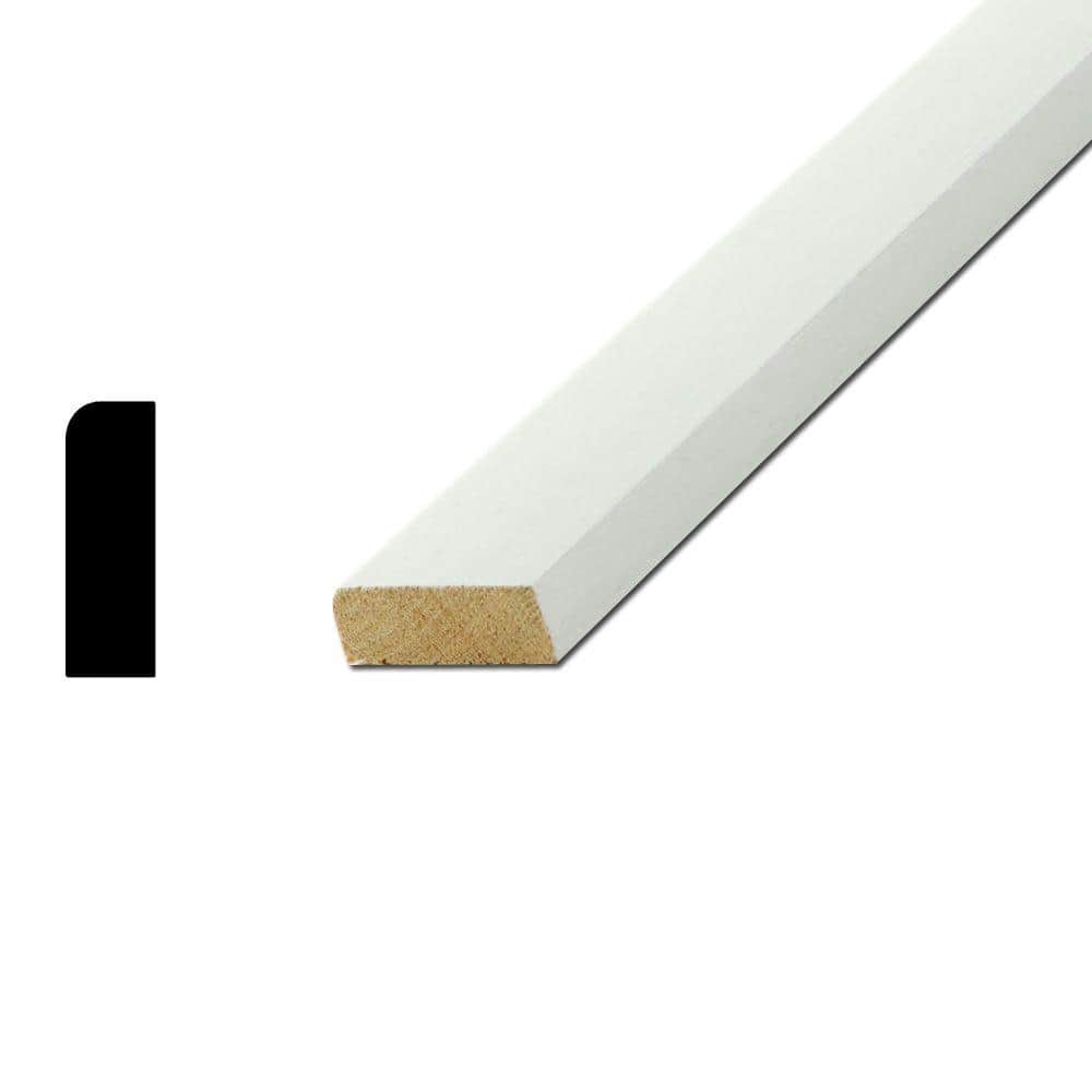 American Wood Moulding WM877 7/16 in. x 1-1/4 in. Solid Pine Stop Moulding