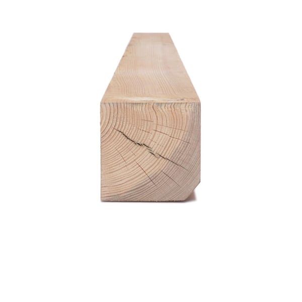 4 in. x 4 in. x 6 ft. #2 Ground Contact Cedar-Tone Pressure