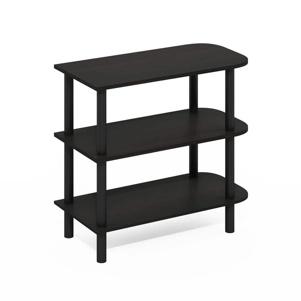 Turn-N-Tube 21.85 in. H 12-Pair Dark Espresso/Black Wood Shoe Rack price history on PriceWatchPro