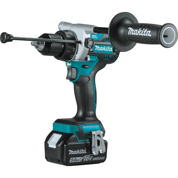 Makita 18-Volt 5.0 Ah LXT Lithium-Ion Brushless Cordless 2-Piece 