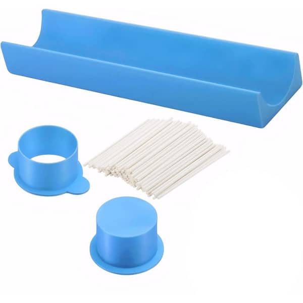 3D Printed PLA Cake Pop Mold Set with 9 in. Tray and Cake Pop Cutter Pusher for Home Parties Weddings Desserts