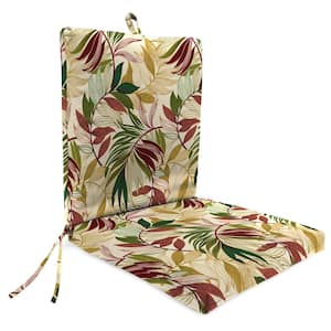 44 in. L x 21 in. W x 3.5 in. T Outdoor Chair Cushion in Oasis Gem