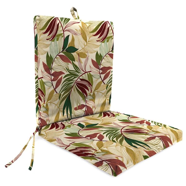 Jordan Manufacturing 44 in. L x 21 in. W x 3.5 in. T Outdoor Chair Cushion in Oasis Gem