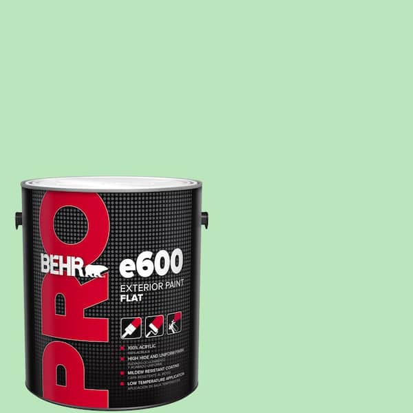 BEHR PRO 1 gal. #P390-3 Mint Parfait Flat Paint