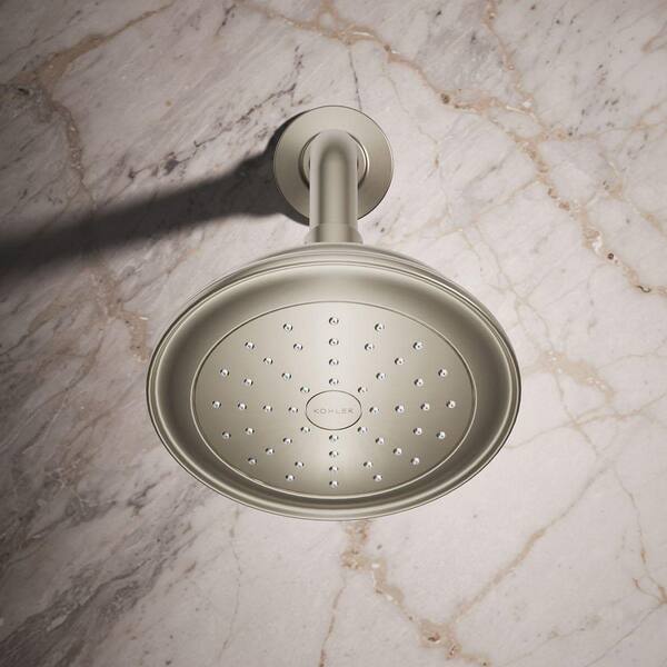 merci/1 KOHLER Artifacts 1-Spray 6 in. Single Wall Mount Fixed Shower Head
