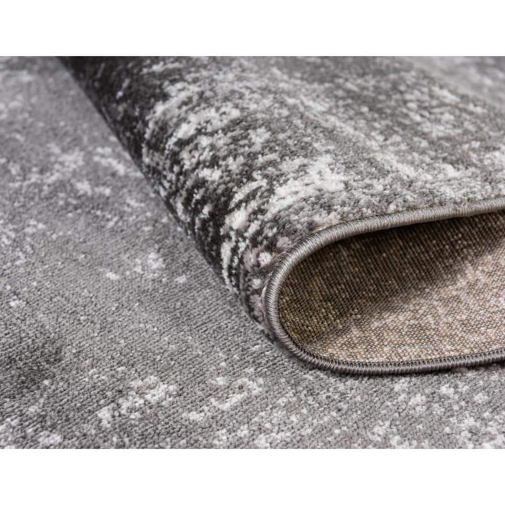 Casino Sofia Dark Grey Square Indoor Easy-Care Rug
