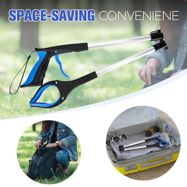 6 Pack Foldable Grabber Reacher Tools - 32 Inch Mobility Aids For Elderly & Handicap 6 Pack Foldable Grabber Reacher Tools - 32 Inch Mobility Aids For Elderly & Handicap